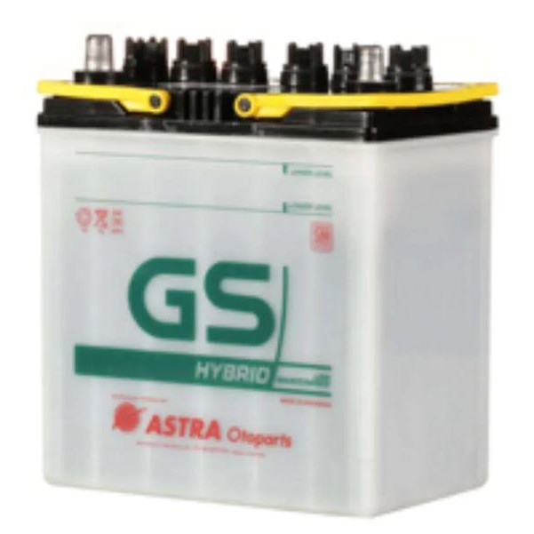 Aki GS Astra Hybrid N50Z / 55D26R 12V - 60AH Aki Mobil Kijang Grand New Dyna 200 Isuzu Elf Colt Dies