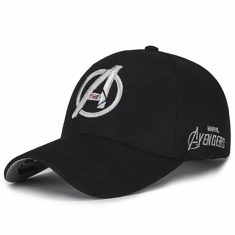 Topi Baseball Bordir Avengers - Topi Avengers Style Pria Wanita - Bisa(COD) Bayar Ditempat.