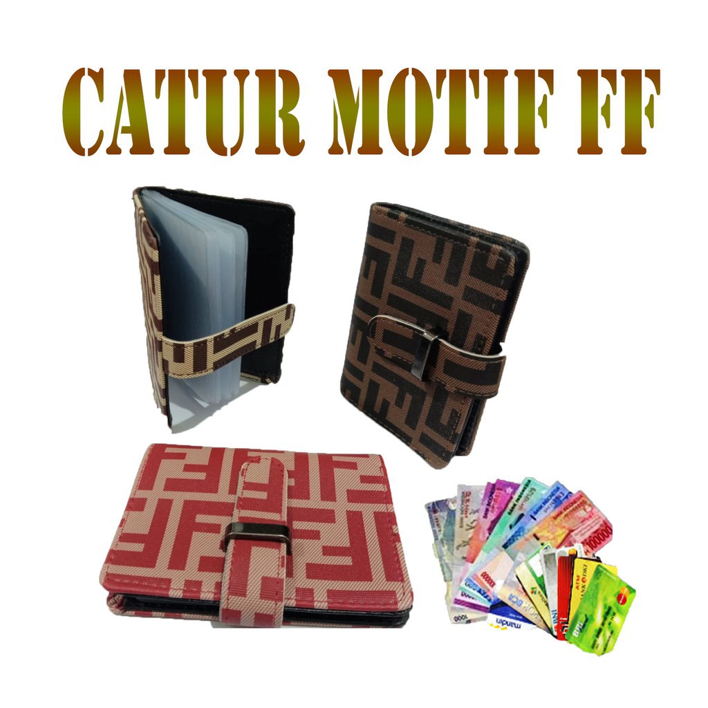 New Item DOMPET KARTU MOTIF FF -DOMPET MINI Baru
