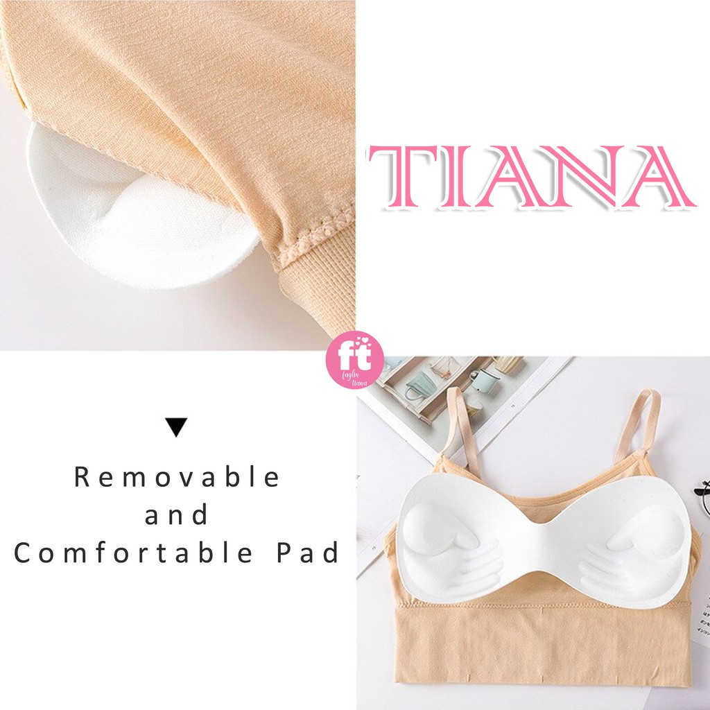 TIANA | Bra Seamless PUSH UP Model One-Piece / ADJUSTABLE STRAP / art TN MS 646