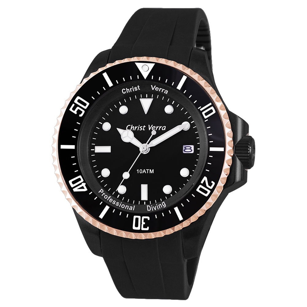 Christ Verra Men's Watches CV 71637G-39 BLK