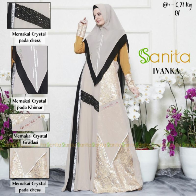 READY IVANKA SYARI BEACH 1,2,3  BY SANITA