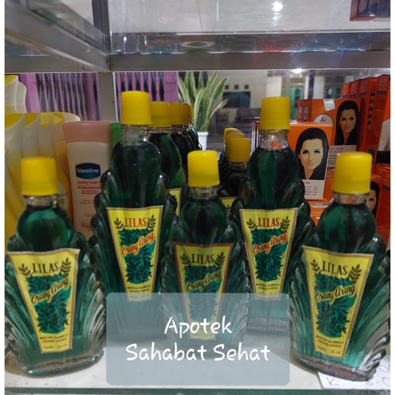 Minyak Orang Aring LiLas / Orang Aring BotoL Kaca / Minyak Rambut