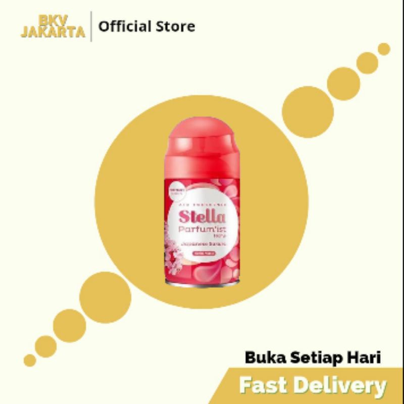 Stella Japanese Sakura 225mL Pengharum/Pewangi Ruangan Refill/Refil Semprot Isi Ulang