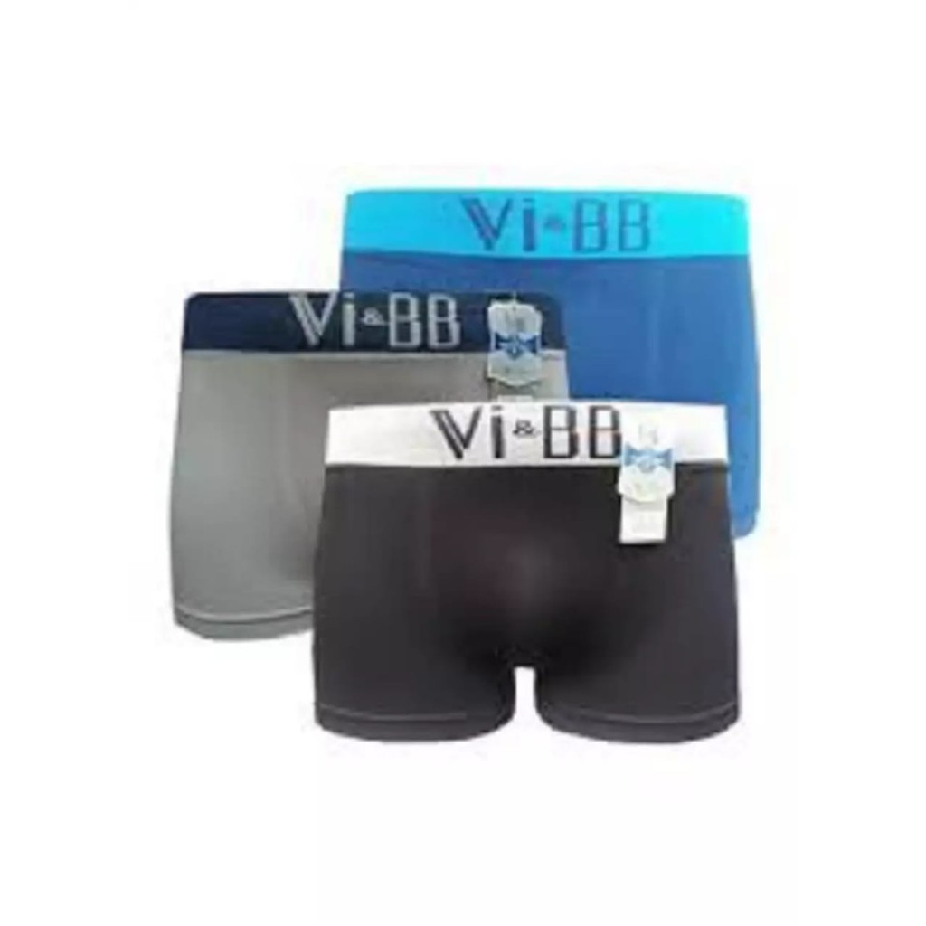 3 Pcs Celana Dalam Pria / Celana Boxer VI-BB WF STORE