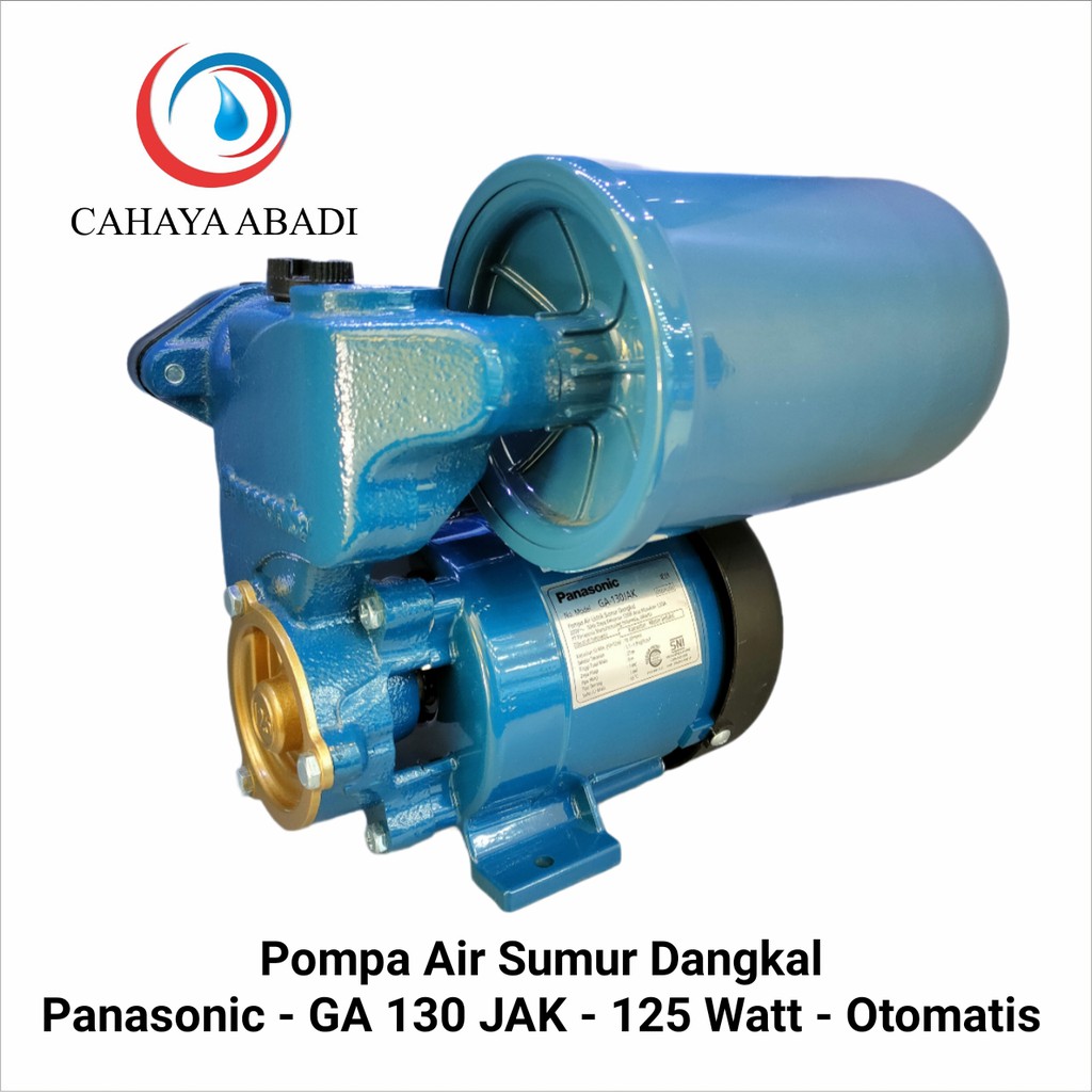 Jual GROSIR POMPA AIR SUMUR DANGKAL PANASONIC GA 130 JAK 125 WATT Indonesia Shopee Indonesia Jual GROSIR POMPA AIR SUMUR DANGKAL PANASONIC GA 130 JAK 125 WATT Indonesia Shopee Indonesia