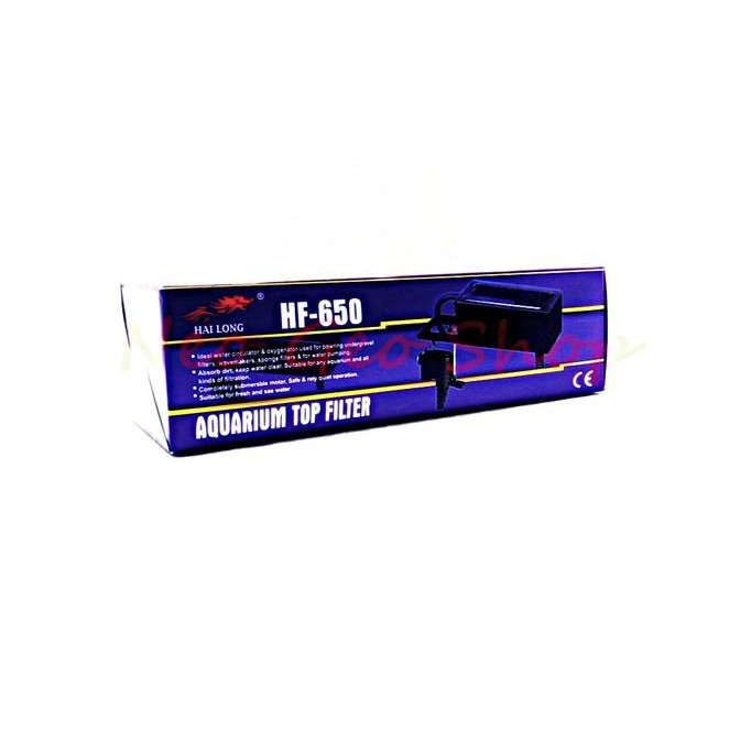 PROMO 40% filter atas top lengkap aquarium aquascape hailong hf650 hf 650 hf-650 Good Quality