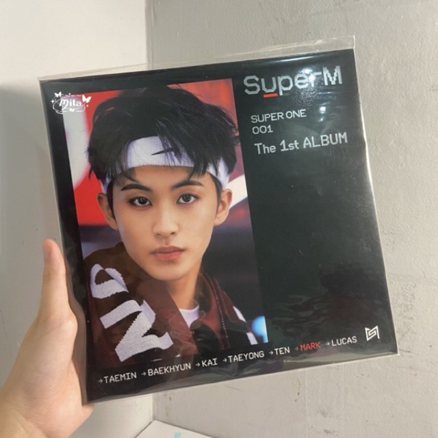 MINI LP POSTER SIGNED SUPERM MARK
