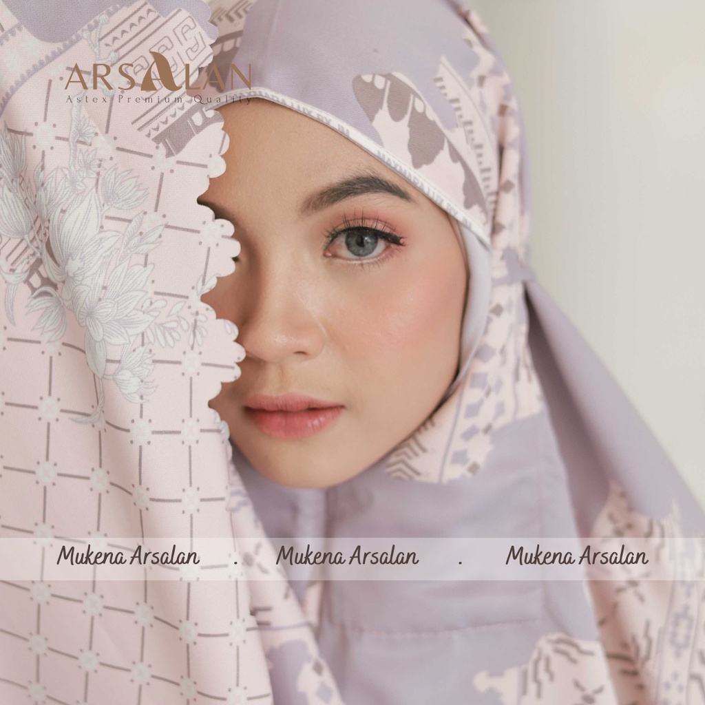 Mukena Dewasa Maxmara Luxury 2in1 Premium Traveling Lasercut Mewah | Mukena Arsalan