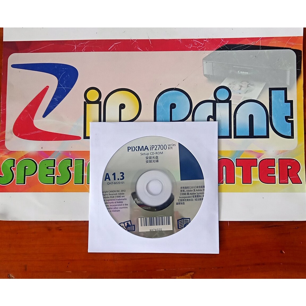 CD Driver Original IP2770 Printer Canon Pixma IP 2770