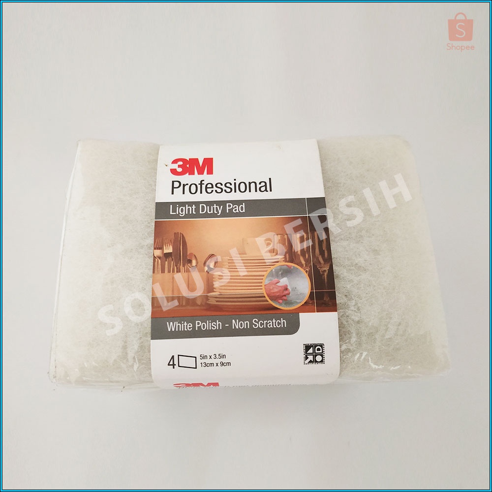 3M White Polish Pad - Pack
