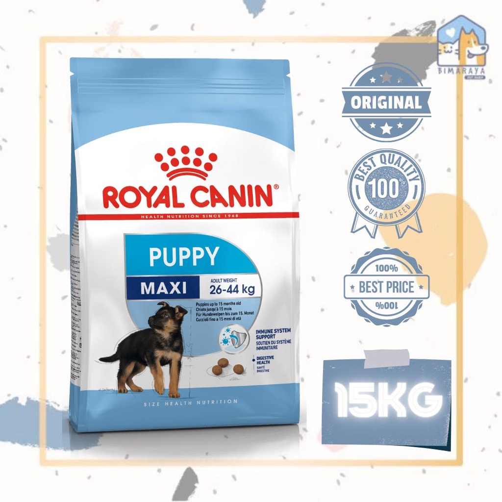 ROYAL CANIN MAXI PUPPY / MAXI JUNIOR 15KG FRESHPACK (KHUSUS EKPEDISI)