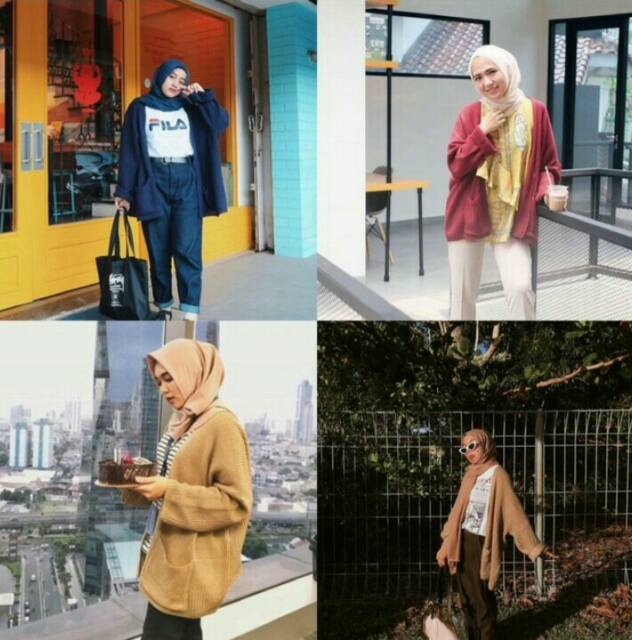 OVERSIZED CARDY PREMIUM / RAJUT TEBAL / LAVELA OUTER PREMIUM-2