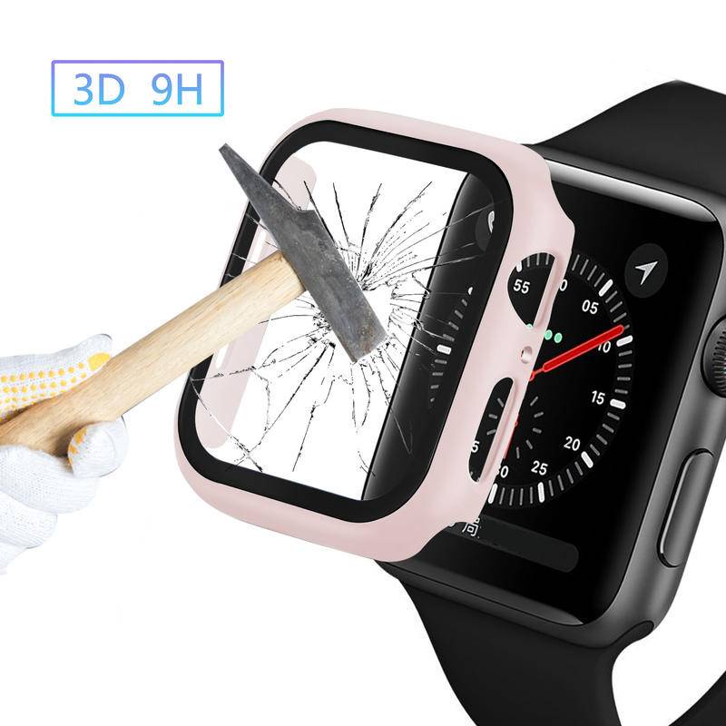 Case Pelindung Layar Dan Bumper Untuk Apple Watch Serie 6 5 4 3 Se 44mm 40mm Iwatch 42mm 38mm