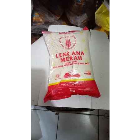 

terigu lencana merah 1 kg