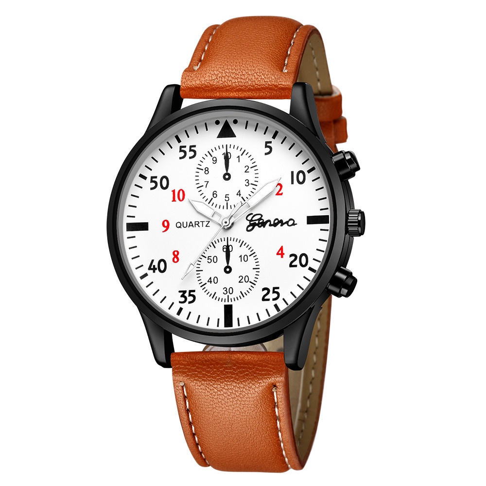 Jam Tangan Pria SW294-9 Jam Tangan Kulit Jam Tangan Cowok Jam Tangan Murah Jam Pria Jam Cowok Jam Murah