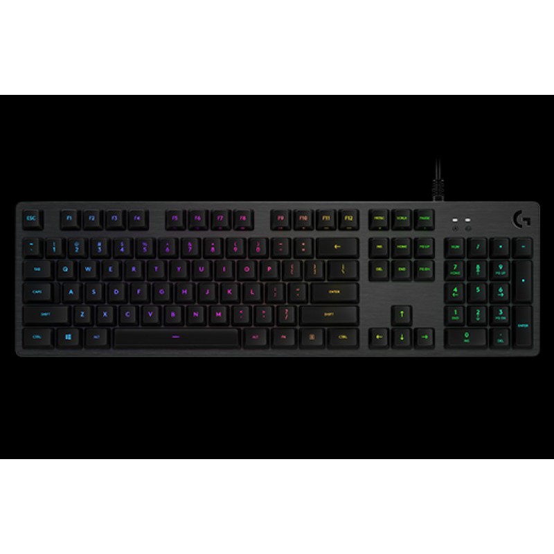 Keyboard Logitech G512 Carbon RGB Mechanical Gaming GX - BROWN Switch