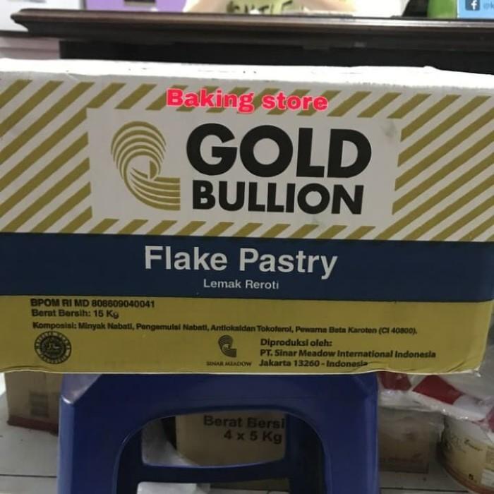 

Okshop | Korsvet / Flake Pastry / Puff Pastry Gold Bullion 15Kg Gosend Only!