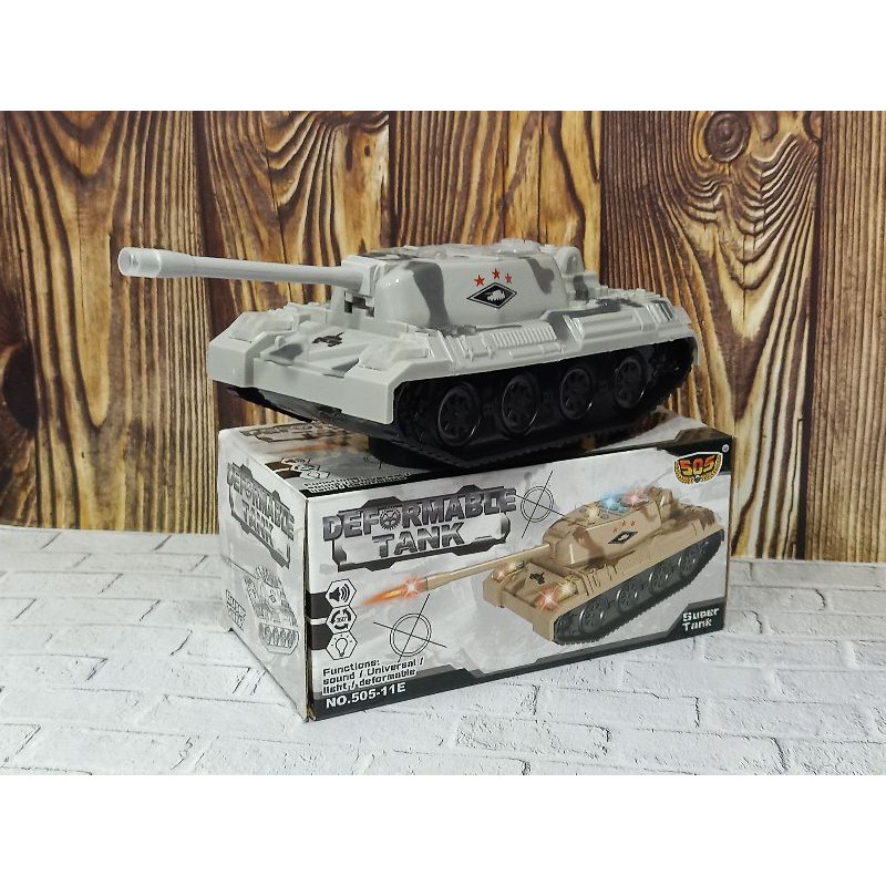 mainan tank baja/ tank menggunakan batrei