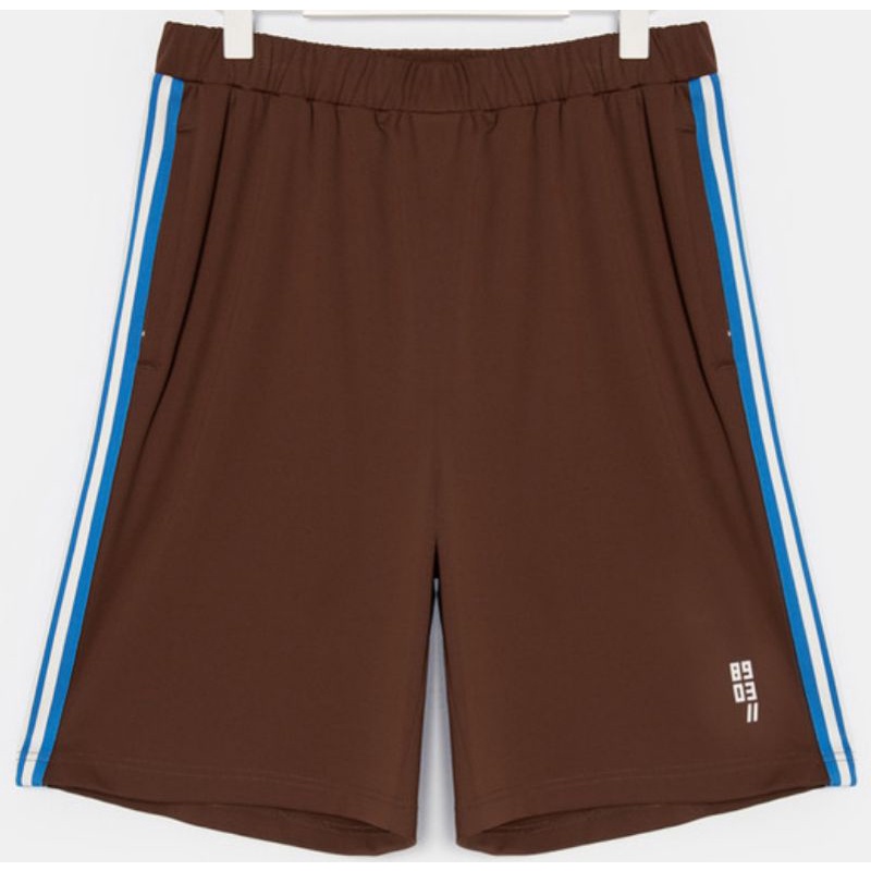 Beanpole Men - TIPPING POINT HALF PANTS - Brown - S Celana Pendek Korea Pria