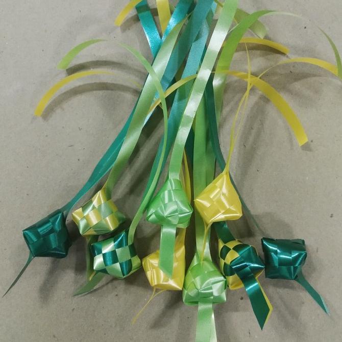 

Ketupat Pita Hias Lebaran / Dekorasi Lebaran PO8
