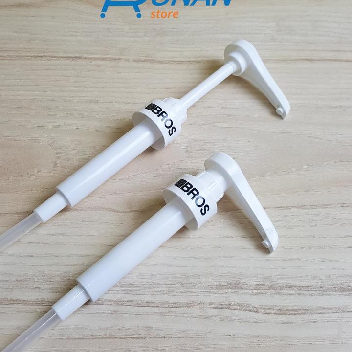 [HARGA RESELLER] Pompa Botol Syrup Monin Drat Putih - Syrup Pump White - Monin Thread Syrup Pump