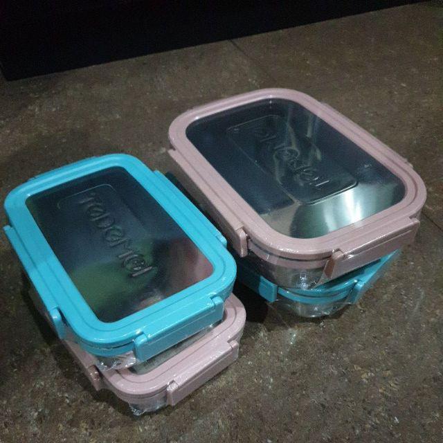 Tempat Bekal Tedemei 6577 Square Stainless Steel Anti Tumpah