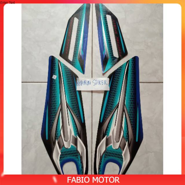 Striping rx king 2007 biru