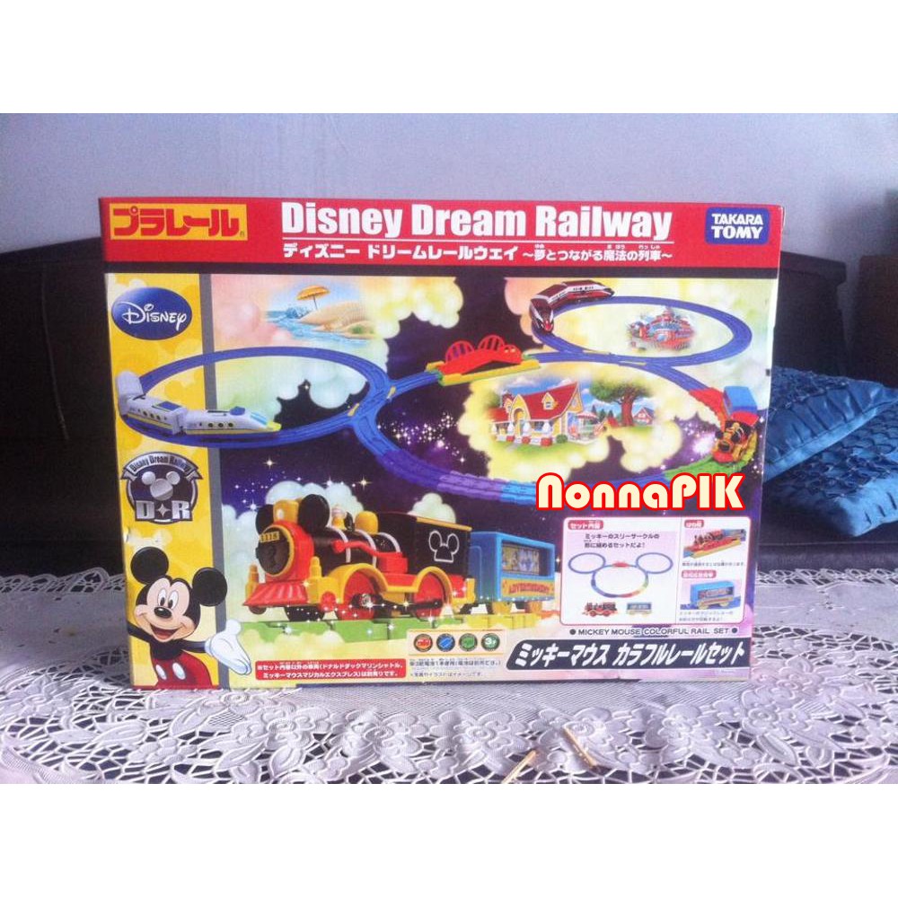 Mickey Shovel Colourful Plarail Disney Dream Railway Takara tomy