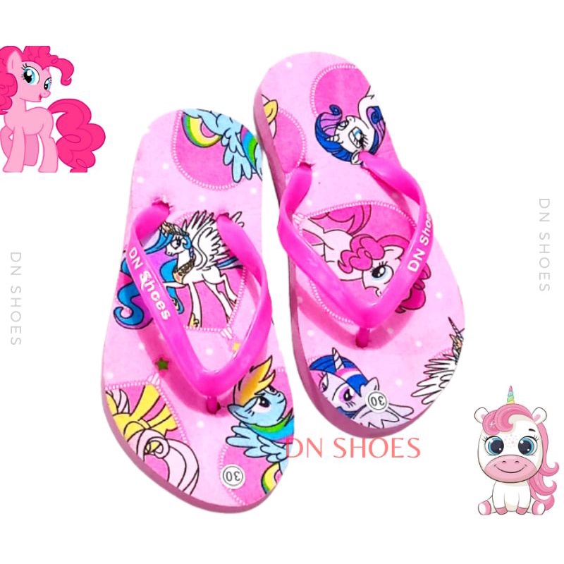 Sandal Jepit Anak Perempuan Murah motif Kudaponi Fanta New Circle