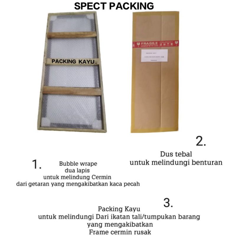 Cermin Dinding Minimalis Kaca Cermin Gantung full badan 95 X 35-8