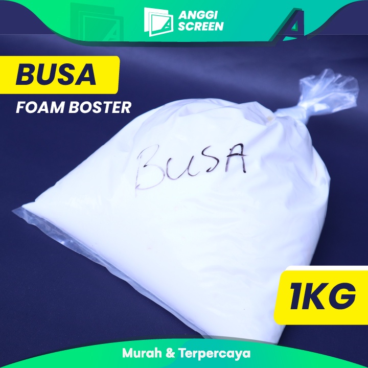 Foam Foaming /Busa Afdruk Sablon 1kg untuk penghapus afdruk screen
