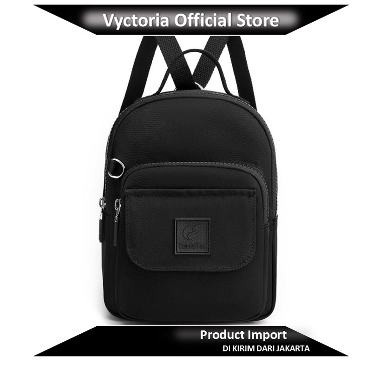 (COD) Vyctoria VOS0462 Tas Ransel Wanita   Import Promo JTF0462 0462