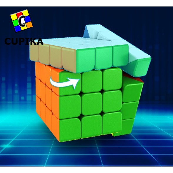 Rubik 4x4 MoYu RS4M 2020 Magnetic Stickerless MoYu RS4 M 2020 Original