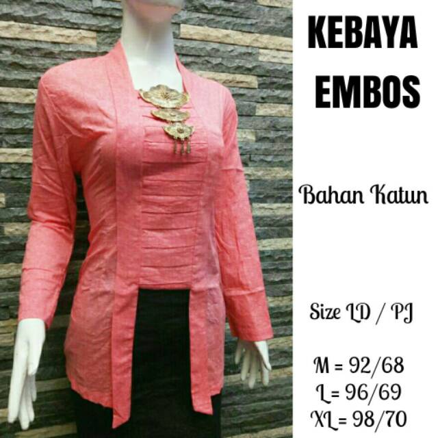 Kebaya embos