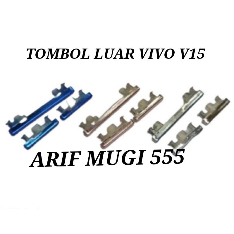 Tombol Luar on off Volume Power Vivo V15 Original