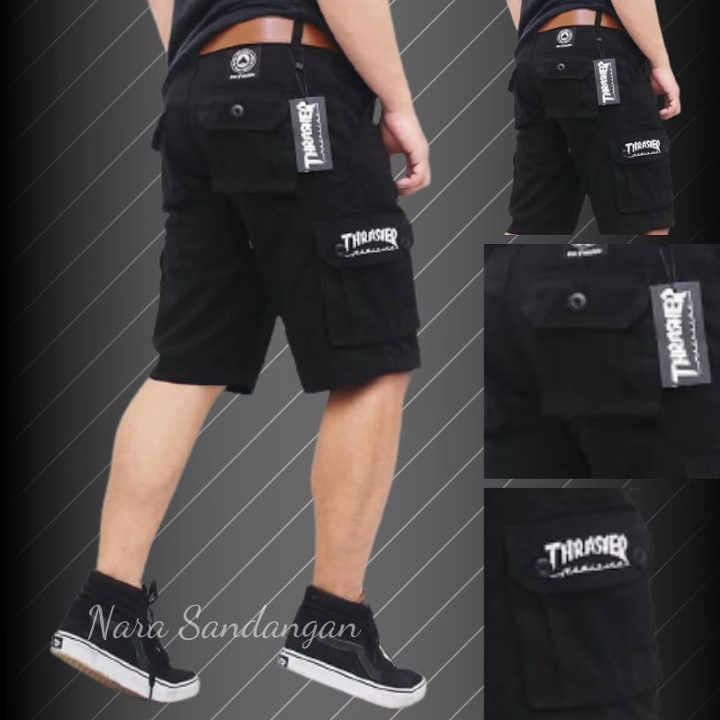 Celana Cargo Thrasher Pria Gentlement Boy Pdl Mma Ufc Premium Distro