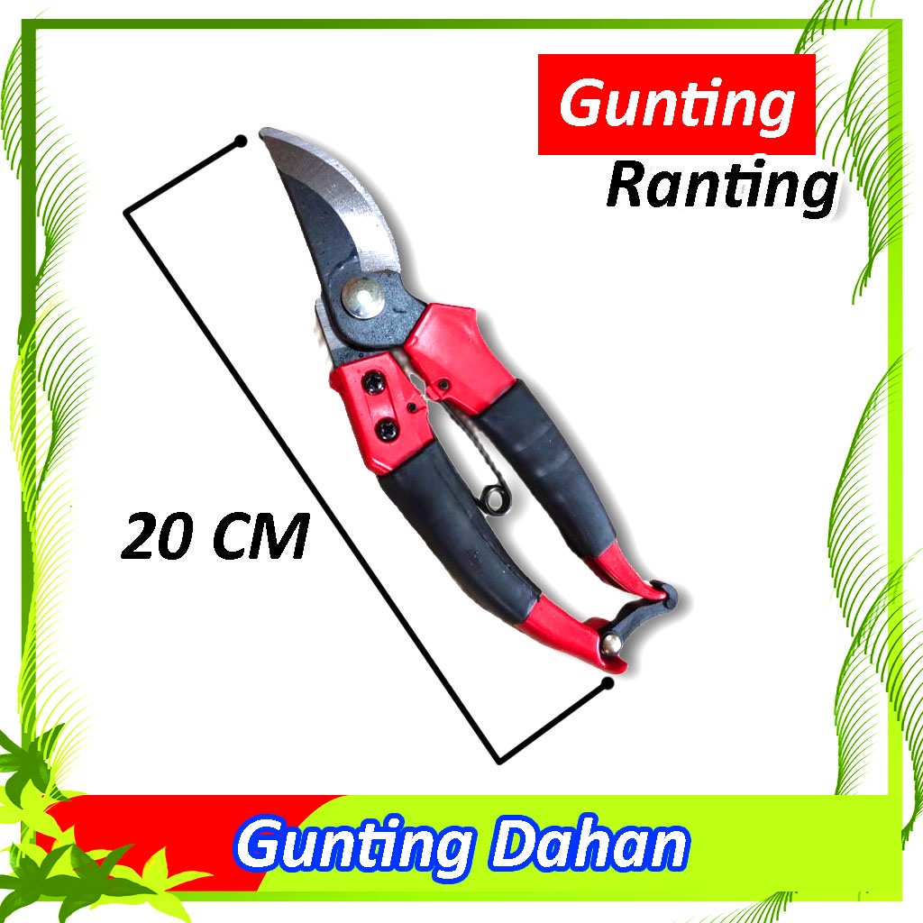 Gunting Dahan Ranting Rumput Pohon / Gunting Ranting Pruning Shear / Gunting Taman Tajam Kualitas Terbaik Paling Murah