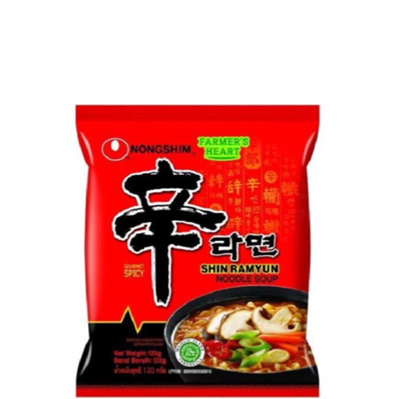 

Nong Shim Shin Ramyun Spicy Mushroom 2 X 120 gr