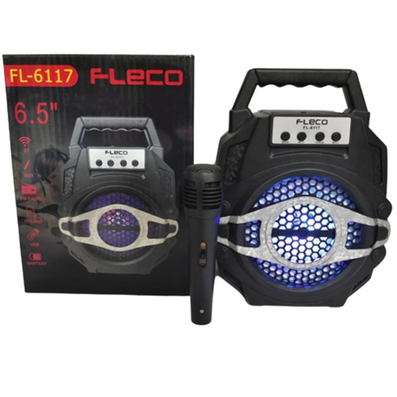Speaker Active Portable Fleco FL-6117 6.5 Inch