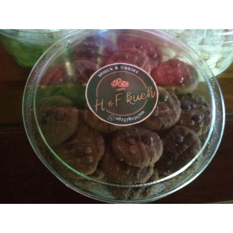 

Kue Lebaran Choco Chip Full Coklat