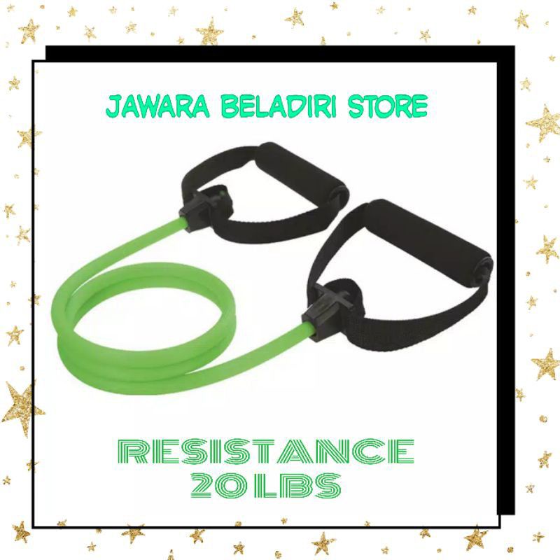 {{ORIGINAL}} Termurah...!!! (Bayar ditempat) 11pcs / Set Resistance Band Latex Fitness-Long hijau