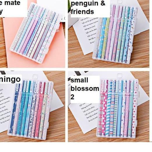 

Termurah!! KODE-770 EDW P38 Pena Set 1 Kotak 6 Warna Pen Pulpen Warna Warni Bolpoin Berwarna