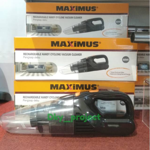 Handy vacum cleaner rechargeable maximus
