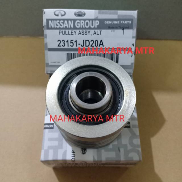pulley alternator grand livina xtrail t30
