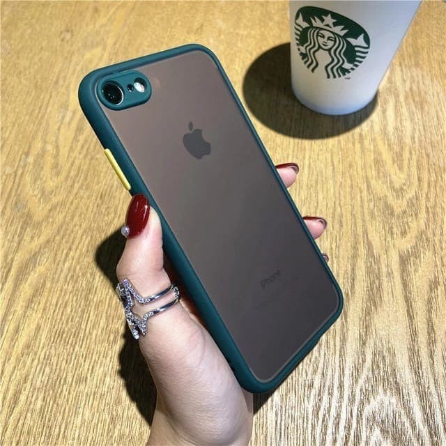 Iphone 6 6s 7 8 Plus SE 2020 X XR XS Max 11 Pro Max Soft Case Matte Colored Frosted