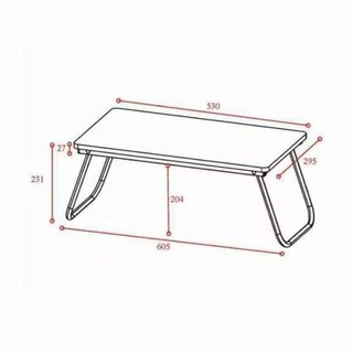  Meja  Belajar  Lipat Laptop Lap Folding Table Portable 