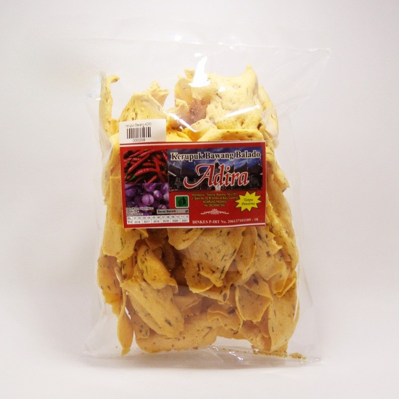 

Kerupuk Bawang Balado Adira