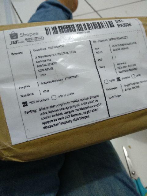 Green Leaf Fresh Wadah Makanan Plastik Persegi 1.4 Liter Set Isi 3