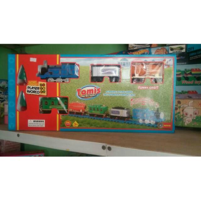 Thomas train "Tomis" kereta api asap